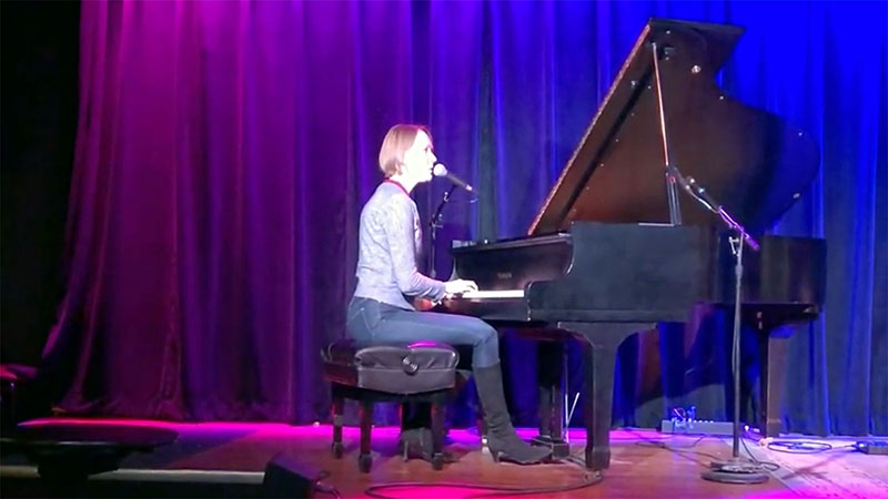 Amy McKenna Performing Here I Find Myself Live at The Ark